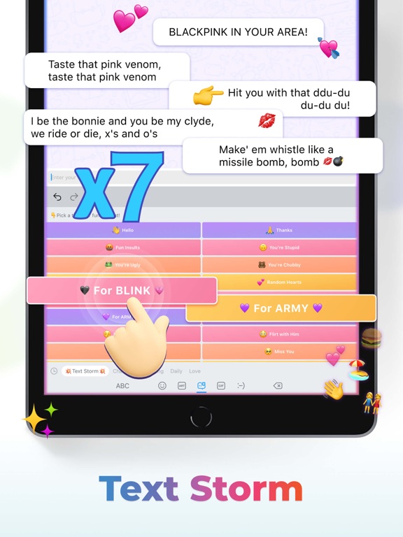 Facemoji AI Emoji Keyboard iPad screenshot 7 - Utilities app