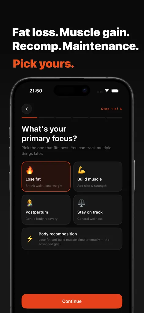 Body Progress: Measurements - Health & Fitness App | MWM