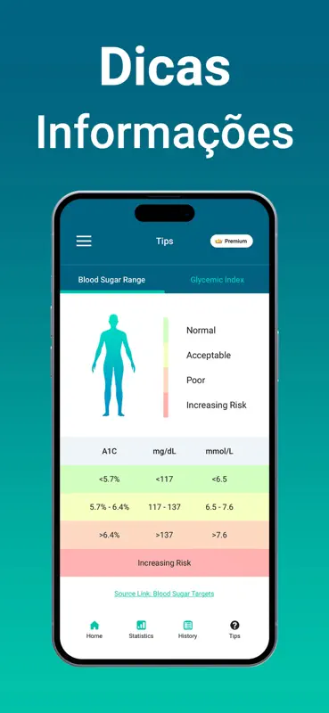 Diabetes - Glicose e Glicemia screenshot 4 of 5