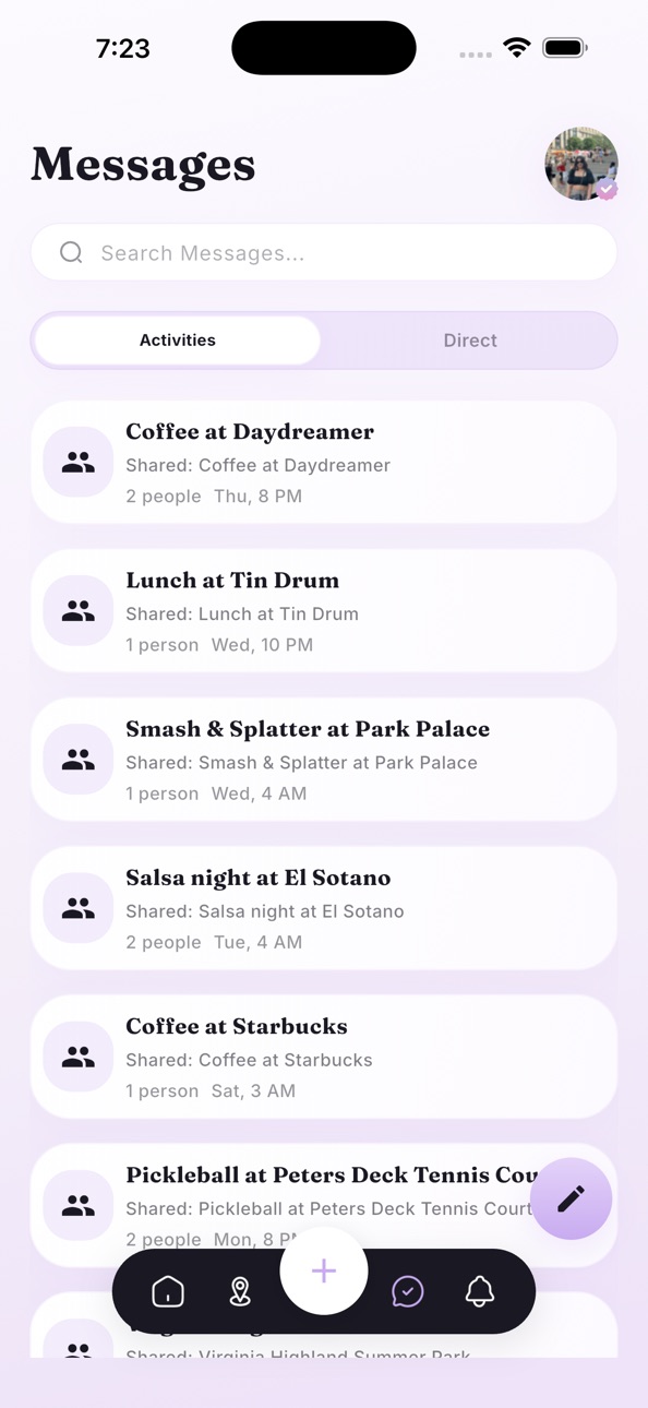 iPhone screenshot