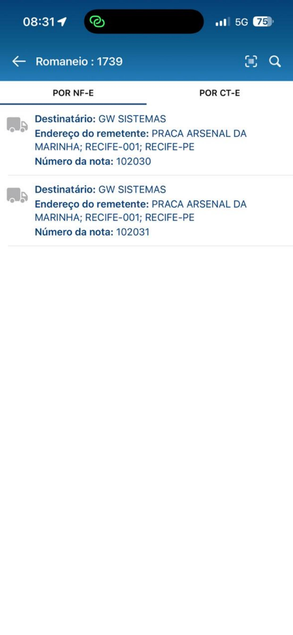 GW Mobile screenshot 4