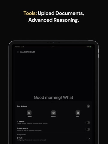 Magisterium AI iPad screenshot 6