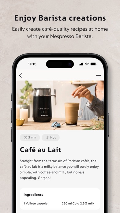 Nespresso Smart Screenshot