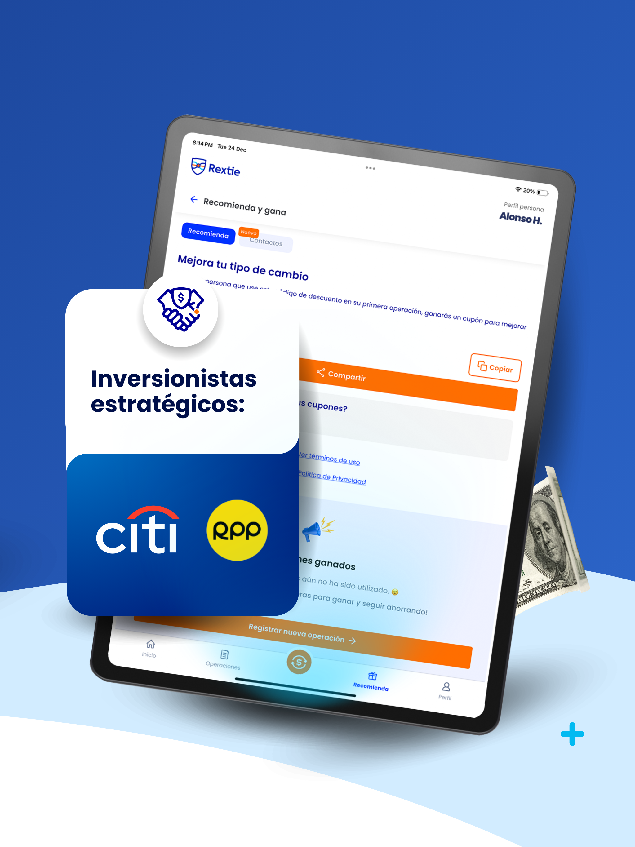 Rextie: Cambio de Dólares Perú screenshot 10