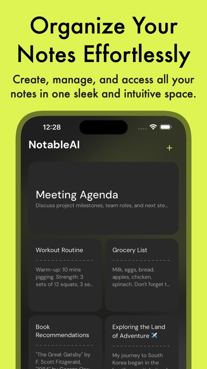 Notable AI: Smart Notes