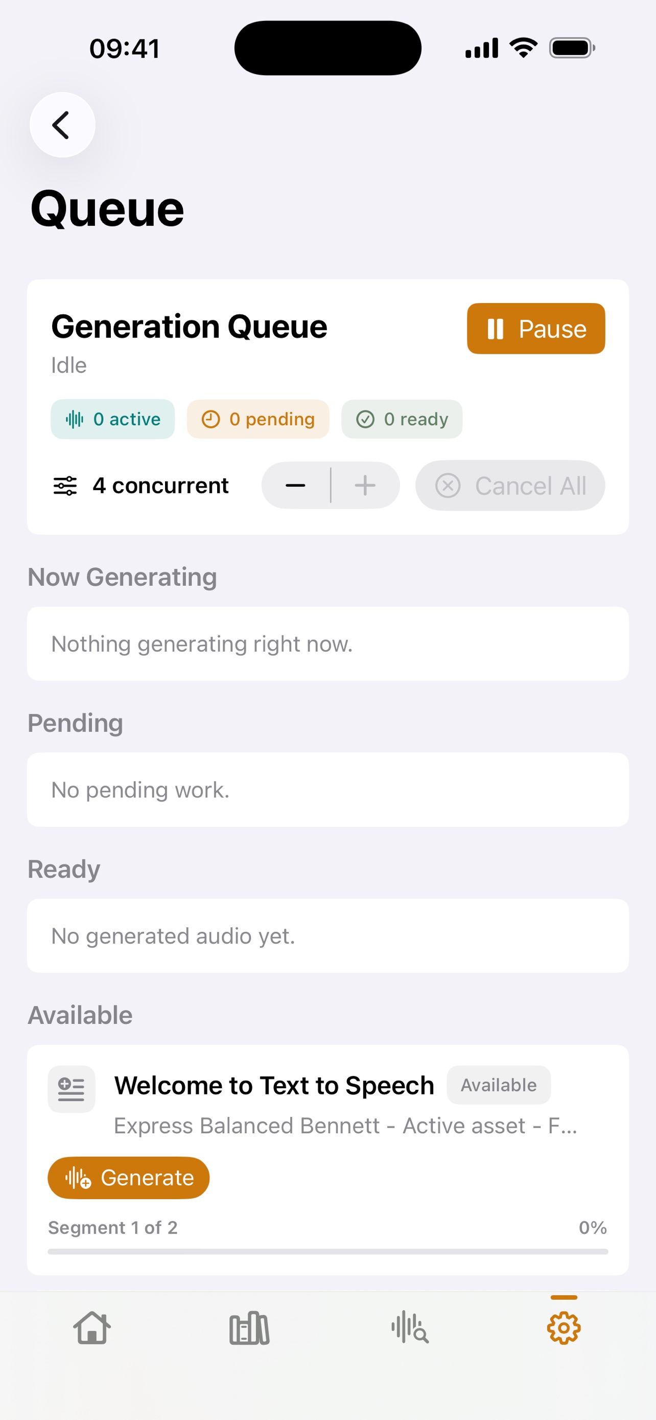 Screenshot 2 of ModernRead AI: Text to Speech