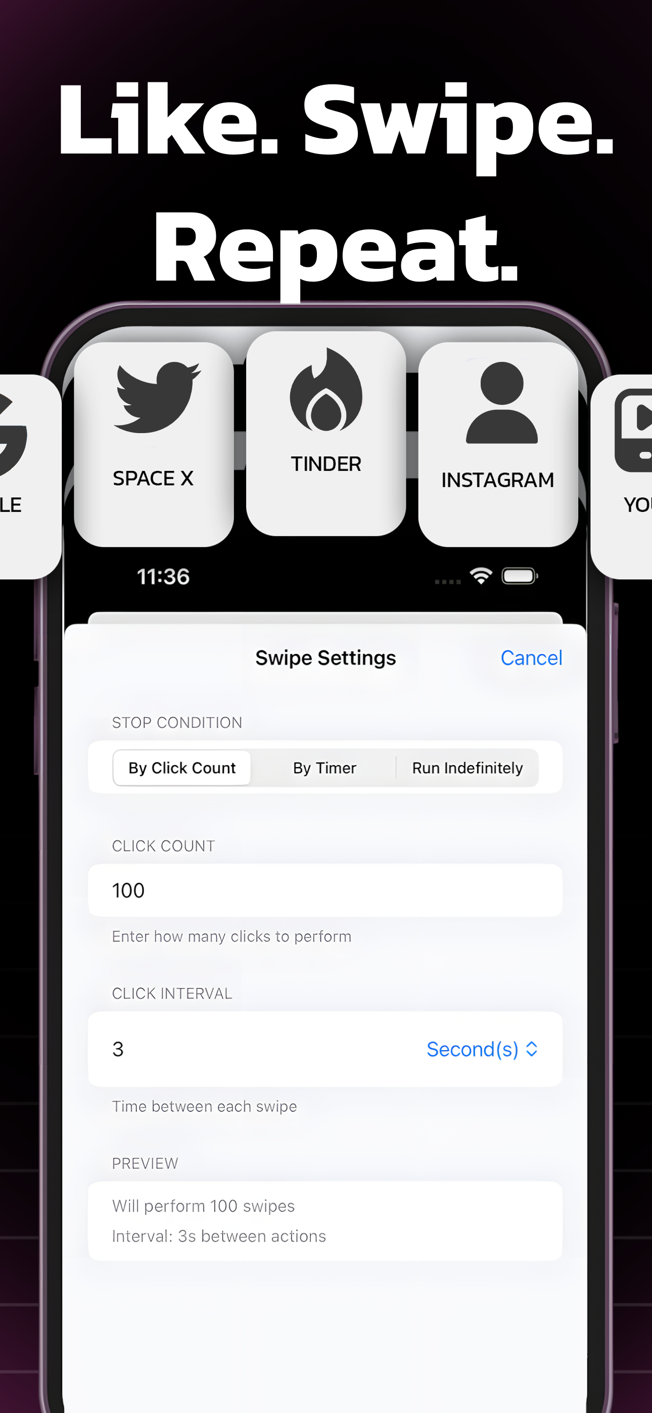Auto Tap & Swipe on Screen screenshot 3