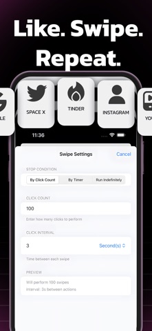 Auto Tap & Swipe on Screen screenshot