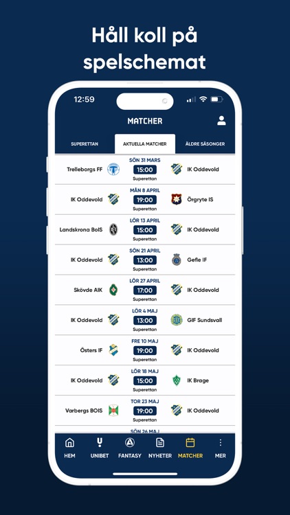 Oddevold Live screenshot-4
