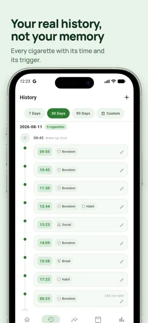 Quitera: Quit Smoking AI Plan screenshot 4