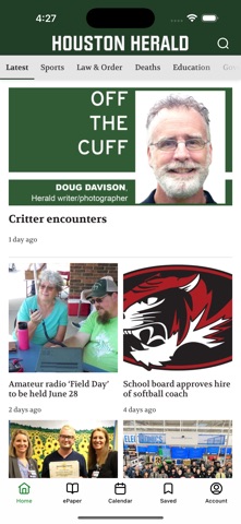Houston Herald iPhone screenshot