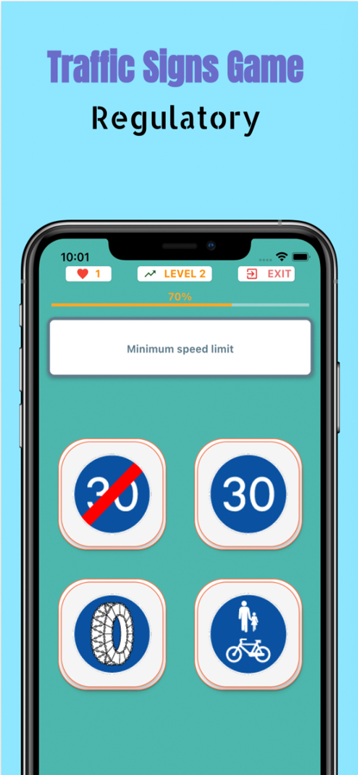 Traffic Signs Practice Game screenshot 9