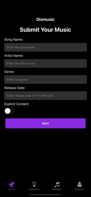 Dismusic: Music Distribution screenshot 2