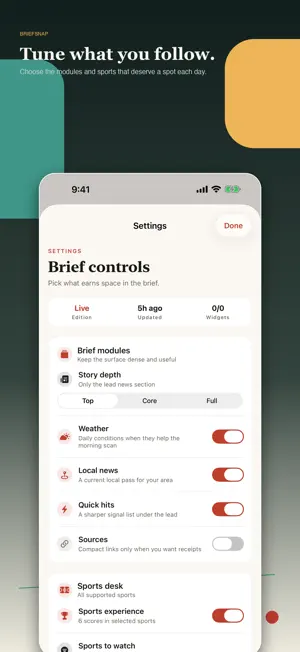BriefSnap - AI-Powered News screenshot 2