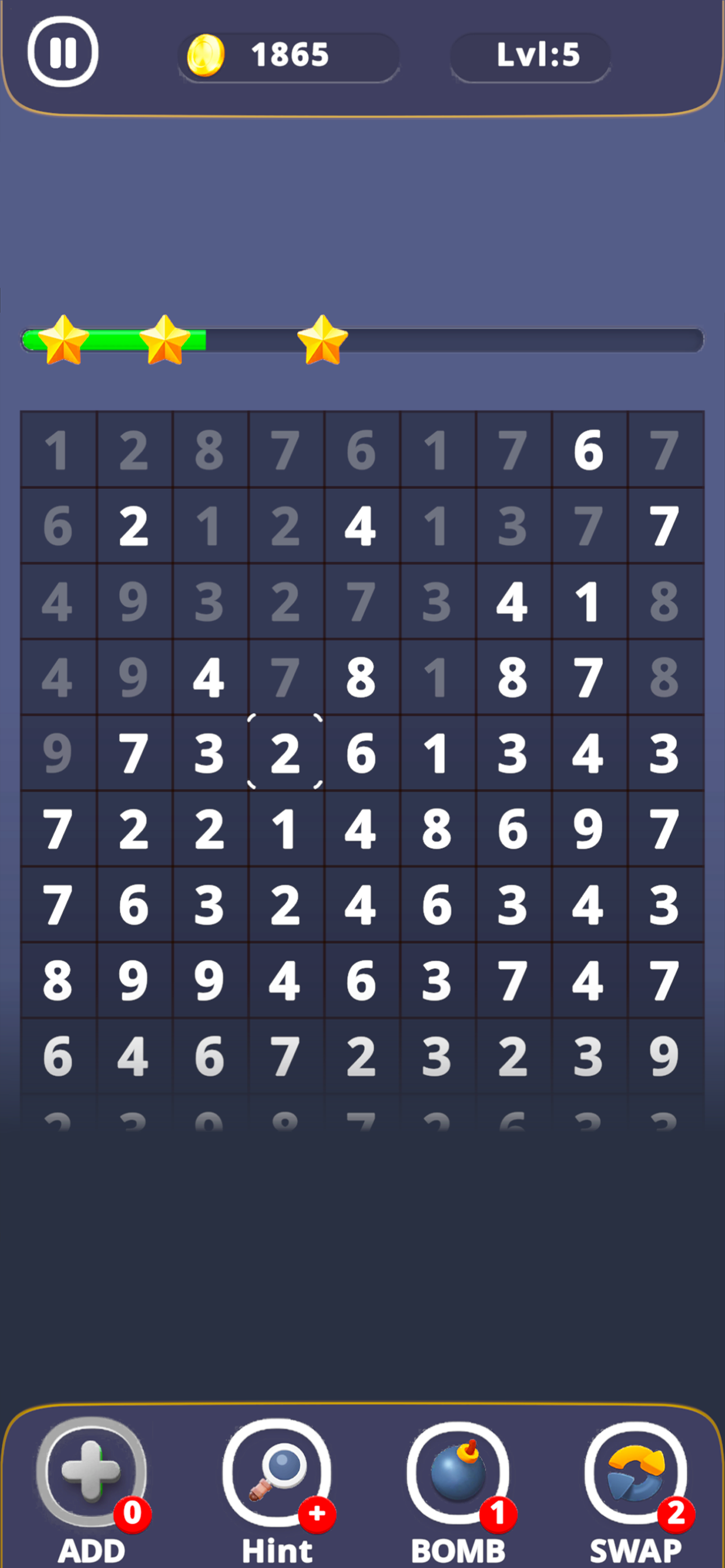 Number Match - Match Ten