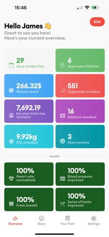 Quit Nicotine Tracker: EndZug Screenshot 1 of 10
