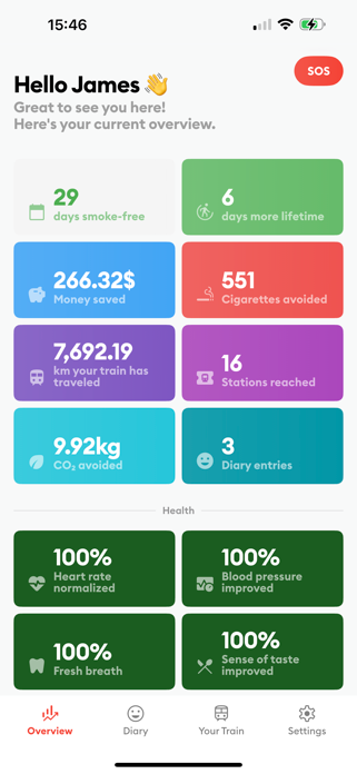 Quit Nicotine Tracker: EndZug Screenshot 1 of 10