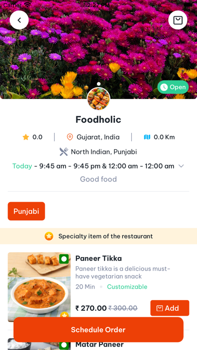 HUNGRS: Food Delivery Screenshot