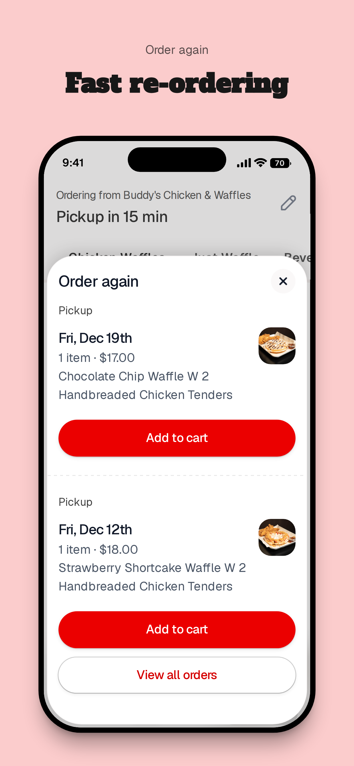 Buddy's Chicken & Waffles screenshot 4