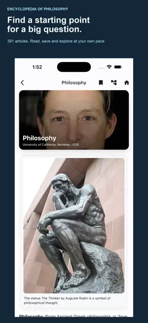 Encyclopedia of Philosophy screenshot 1
