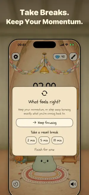 Mossy: ADHD Focus Timer screenshot 3