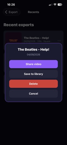 Waveloop Lyrics Screenshot 10 of 10