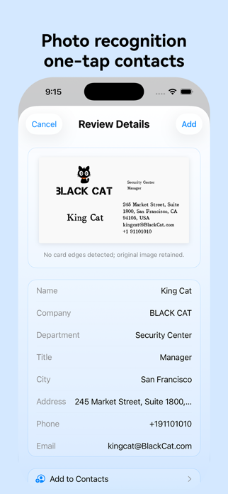 CardMaster - Card Scan & OCR Screenshot 1 of 6