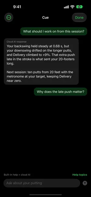 Putting Workout screenshot 4