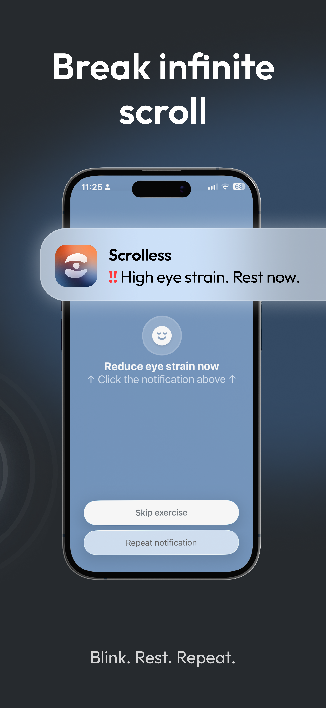 Scrolless - Save Your Vision screenshot 7