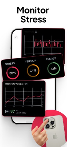 Heart Rate + Pulse Tracker Screenshot 2 of 3
