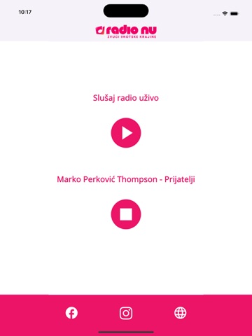 Radio NU iPad screenshot
