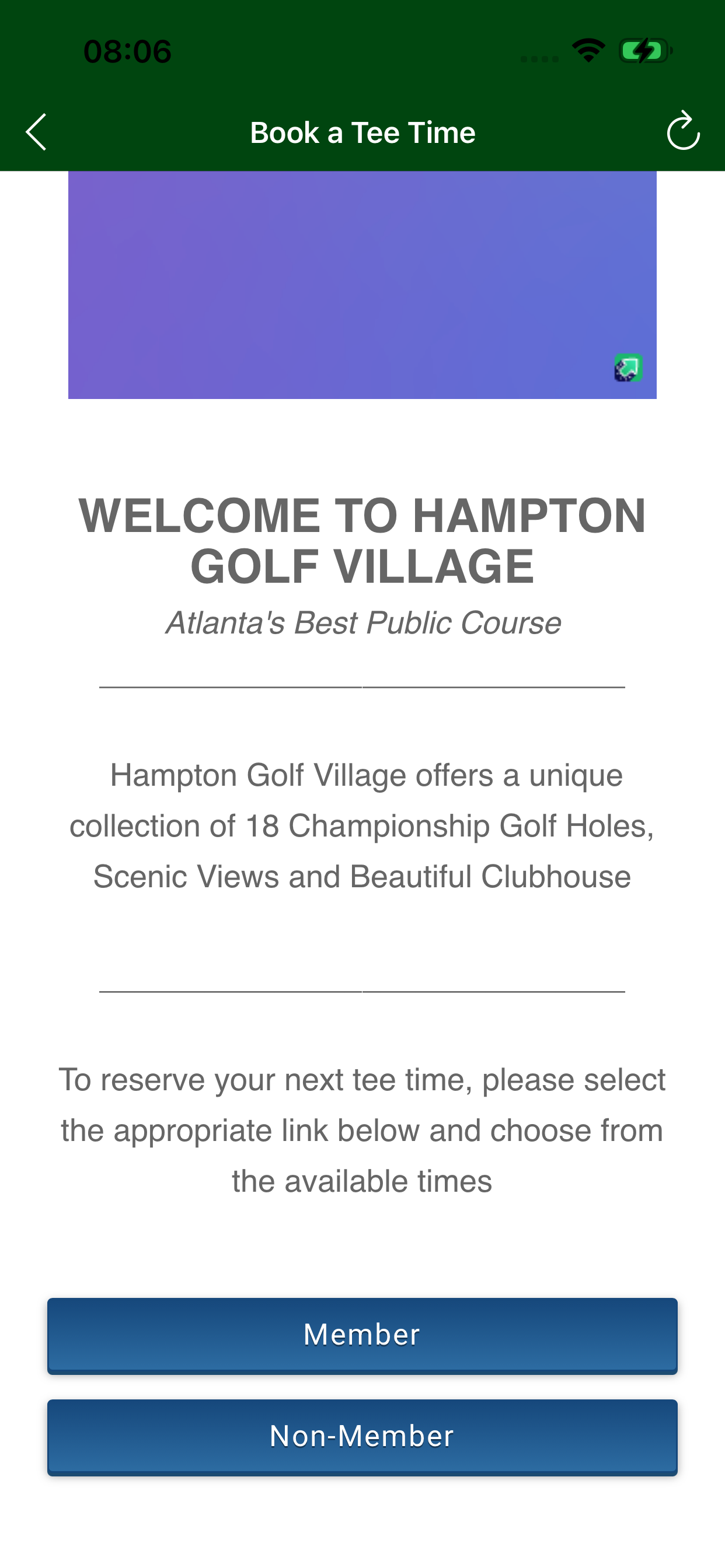 Hampton Golf Village screenshot 3
