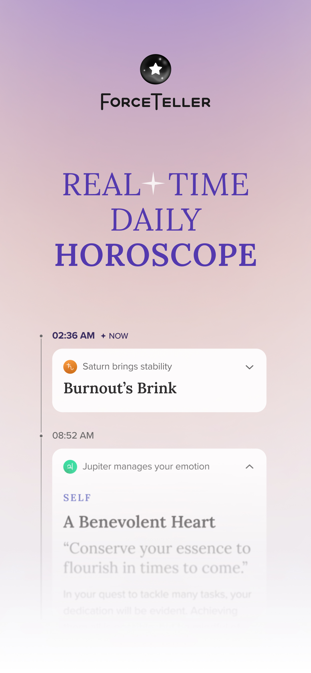 FORCETELLER - Astra Horoscope