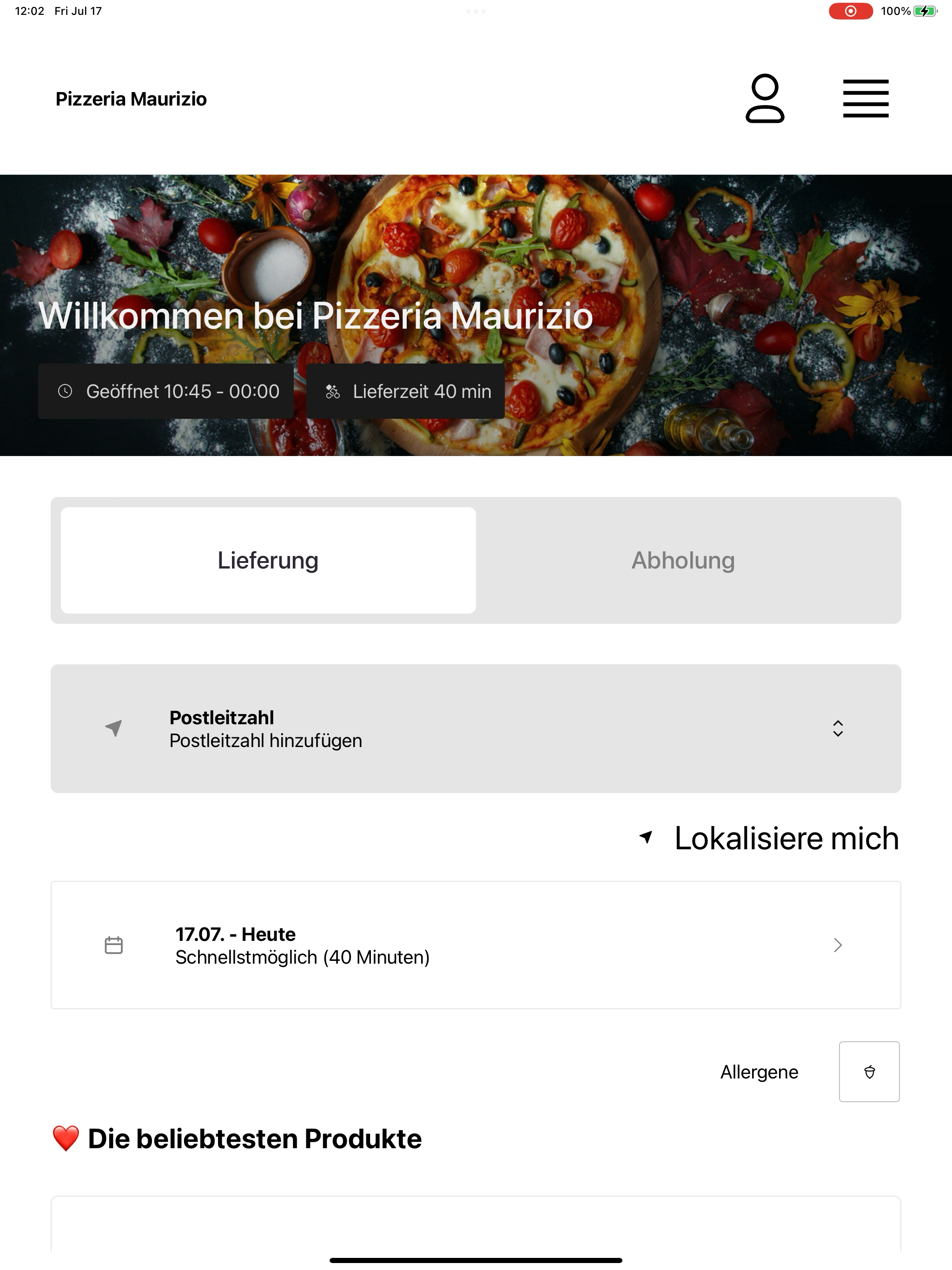 Pizzeria Maurizio screenshot 13
