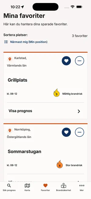 Brandrisk Ute iPhone screenshot 6