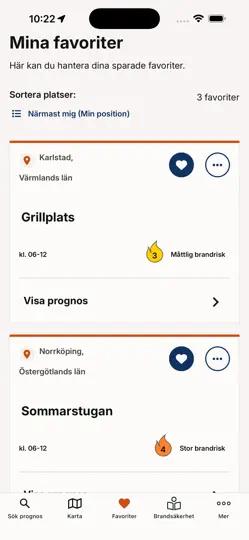 Screenshot von Brandrisk Ute auf dem iPhone 6