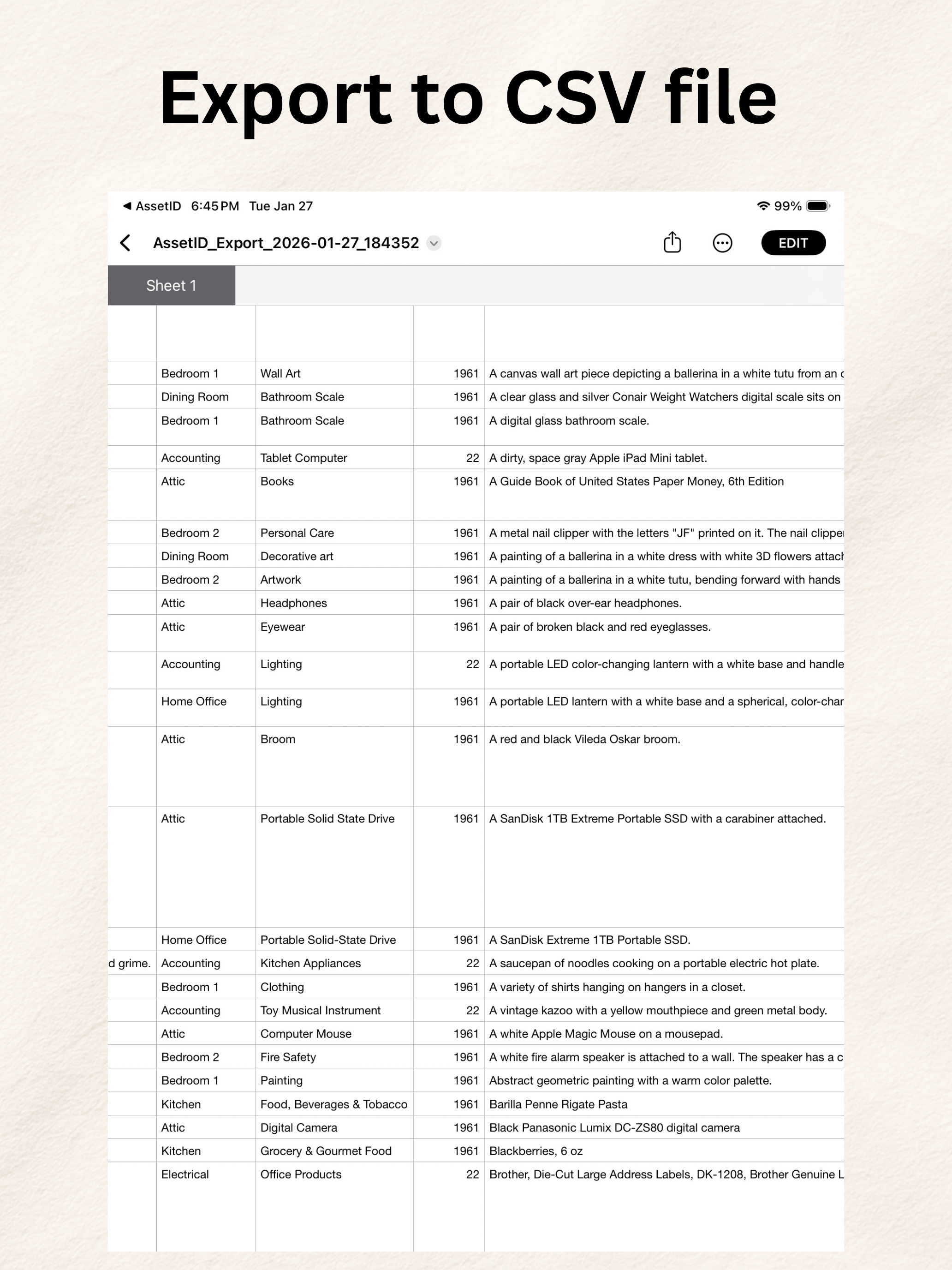 AssetManage ID-Home Inventory screenshot 16