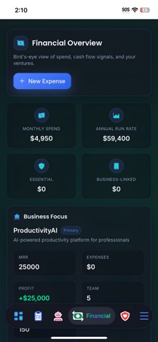 AchieveAI: Life OS screenshot