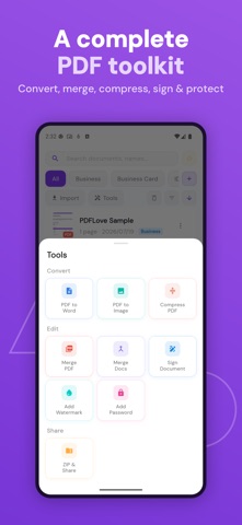 PDFLove:PDF扫描仪和OCR screenshot