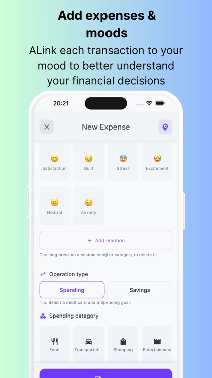 EmoFin: Budget & Emotions