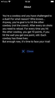 1-2 player cowboy duel iphone screenshot 4