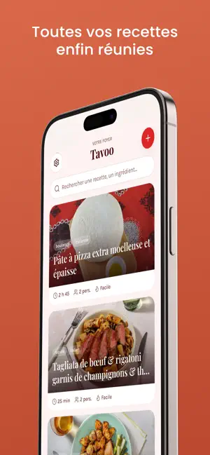 Tavoo : recettes robot cuiseur screenshot 1