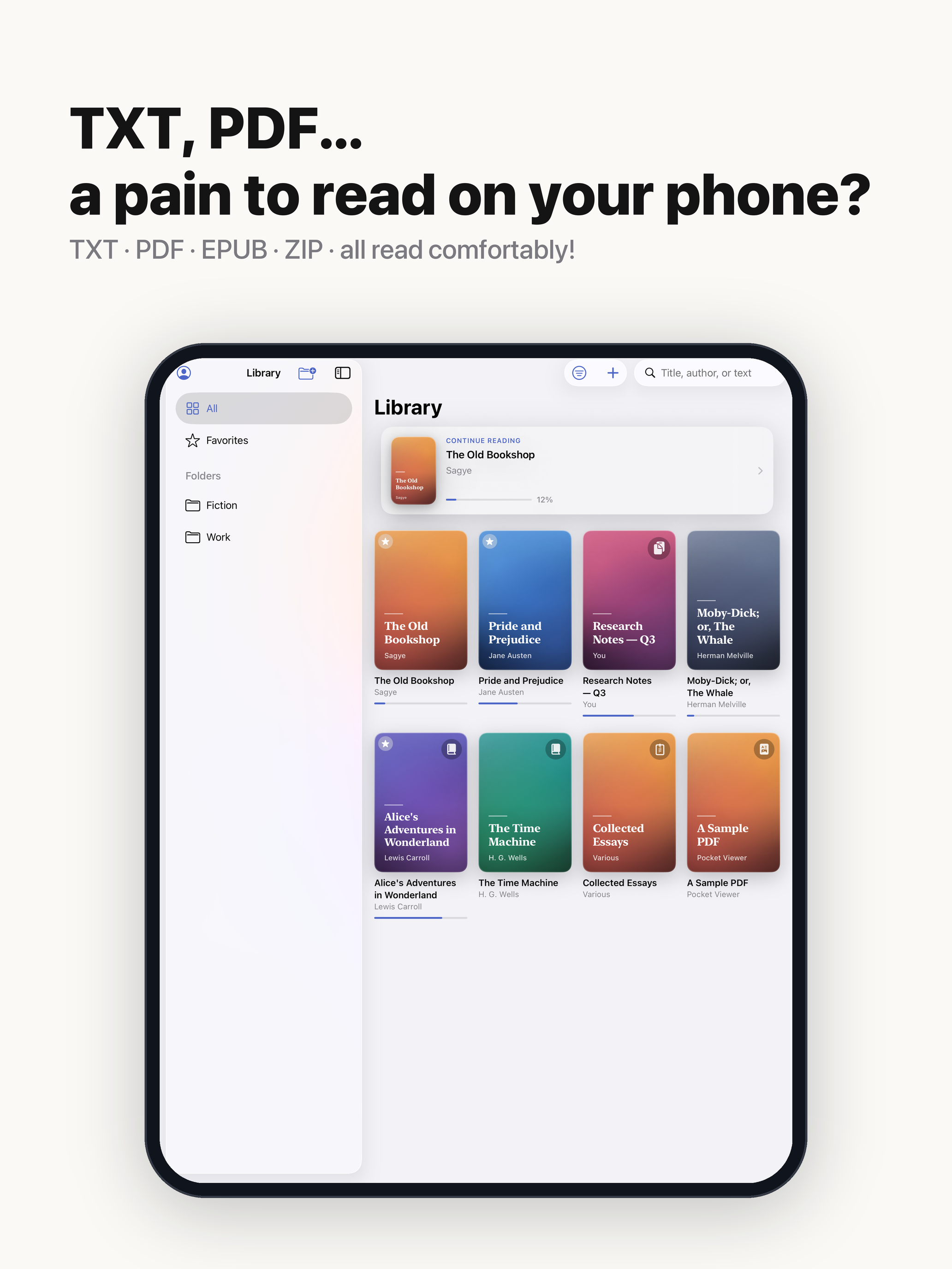 Pocket Viewer: TXT & PDF screenshot 7