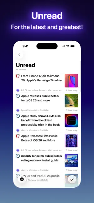 Elytra - RSS Feed Reader screenshot 3