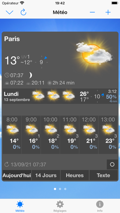 Screenshot #1 pour ClassicWeather