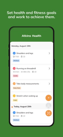 Atkins Health screenshot