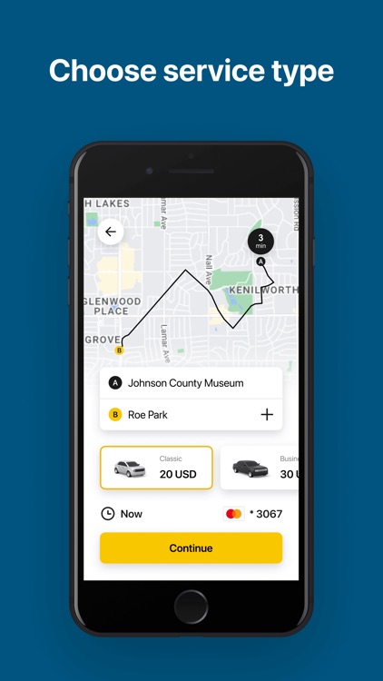 Kansas City Taxi - Freeber App