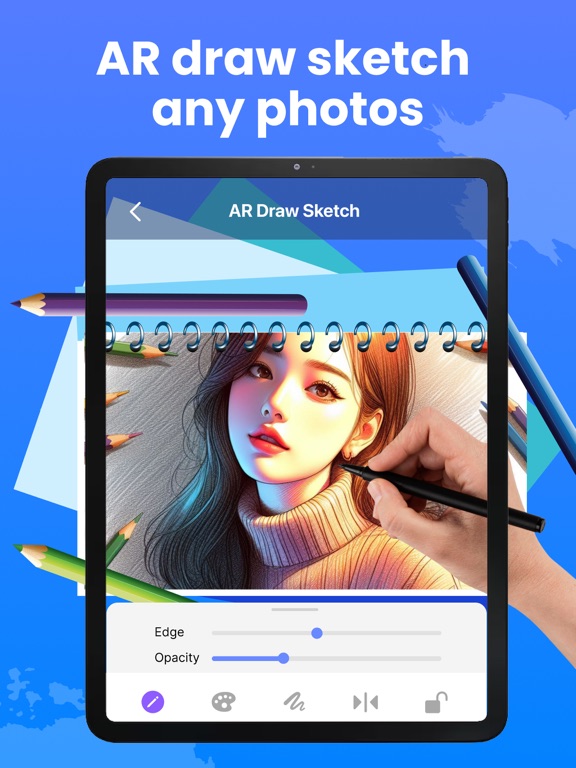 Screenshot #4 pour AR Draw Sketch: Sketch & Trace