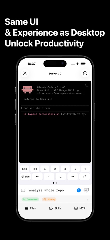 #4. ServerCC - Claude Code & Codex (iOS) Von: 佳琳 刘