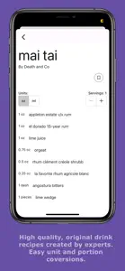 Drinkbase: recipes by experts screenshot #3 for iPhone